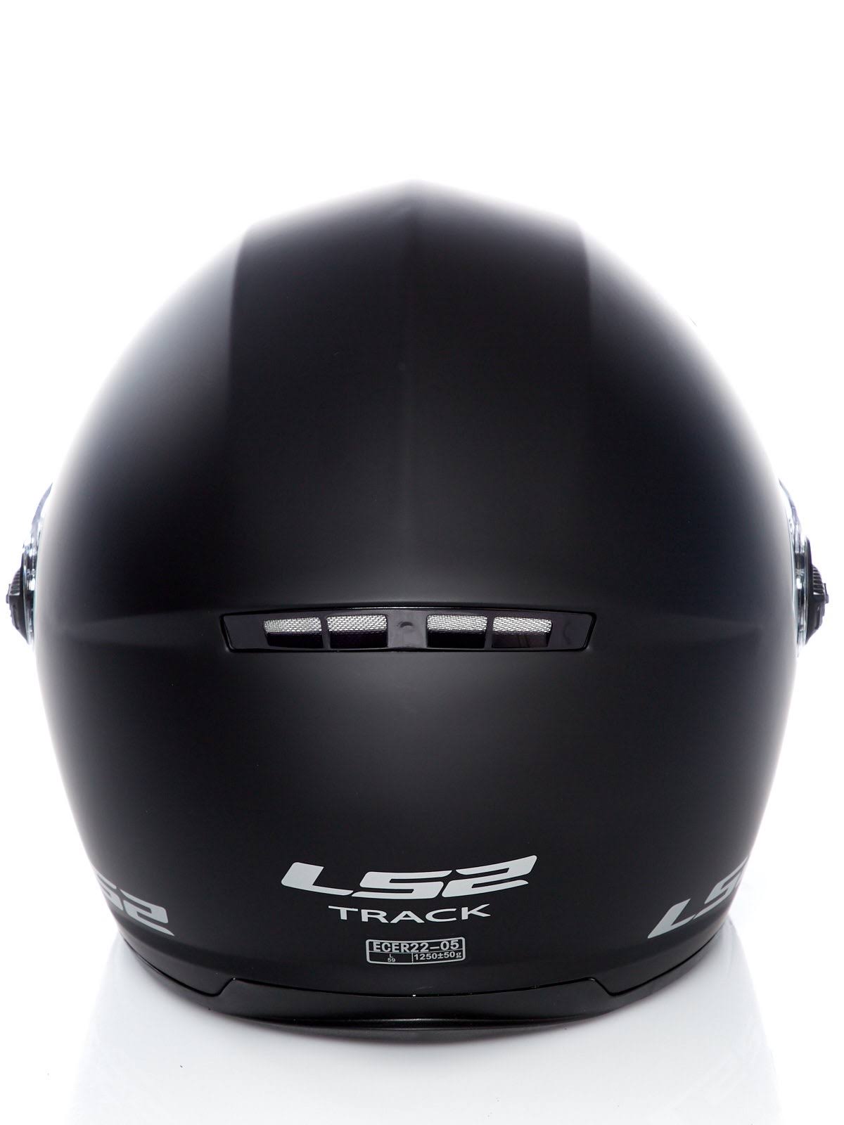 LS2 OF569 Track Jet Helmet, Black, Size XL