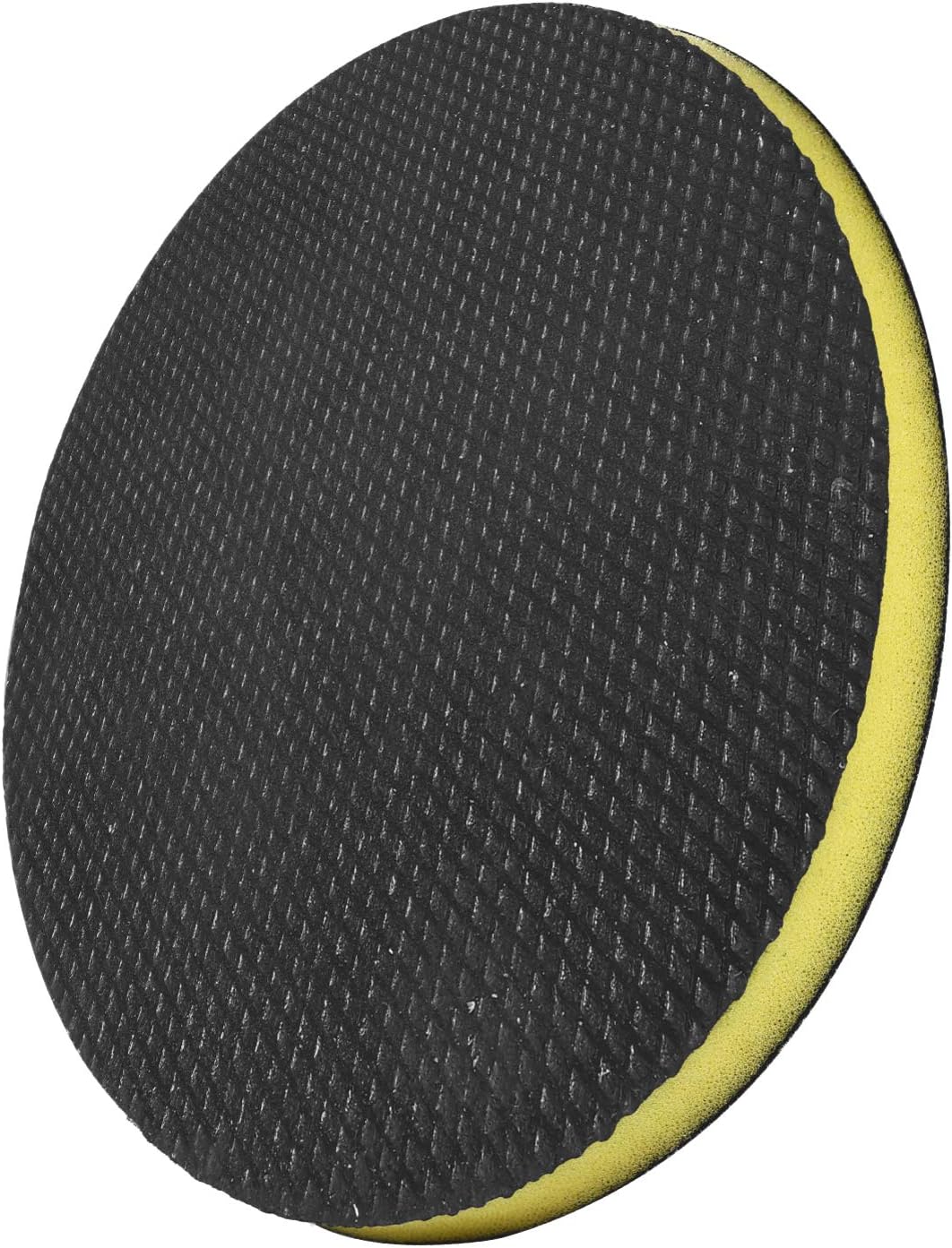 VOSAREA 6" Clay Pad for Polisher,DA Polisher Pad,Pneumatic Clay Bar Pad for Polisher Clay Disc Foam Pad or Car Detailing Novel Detailing Tool Detailing Kit (Black)