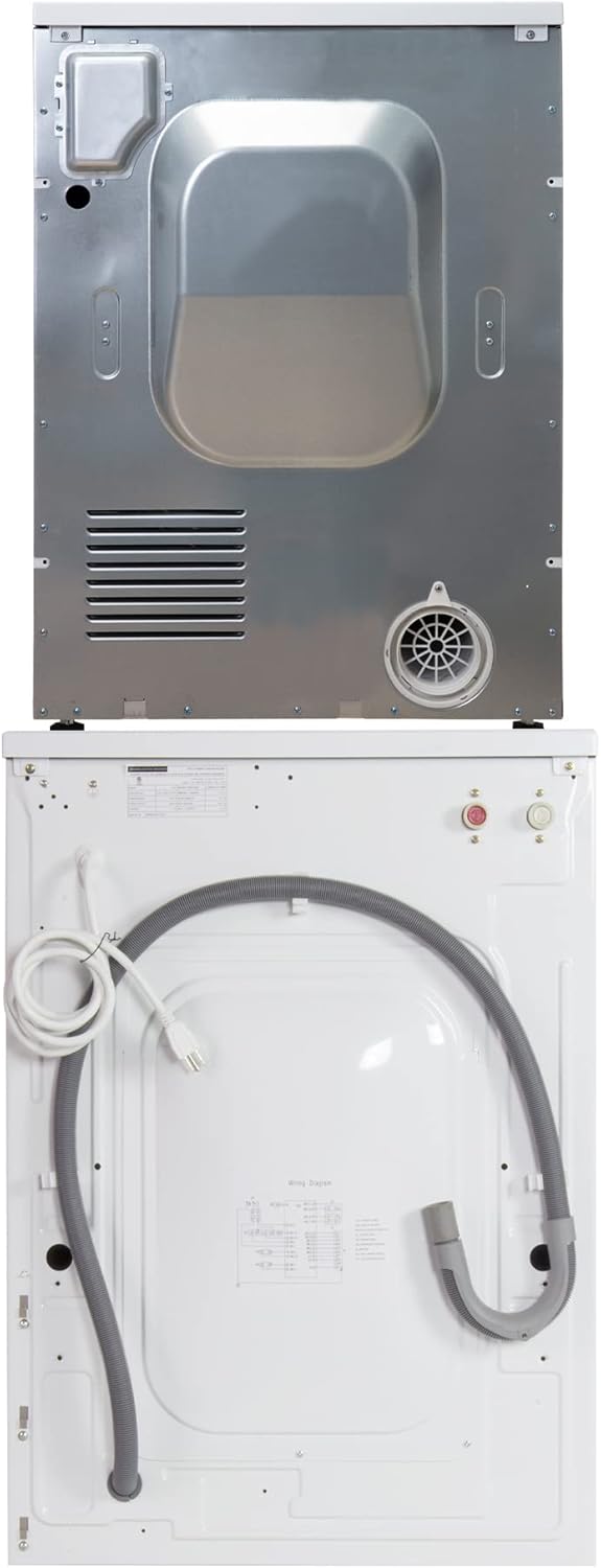Equator Power Touch 18 lbs Compact 110V Washer +220V Vented Digital 4cf Dryer