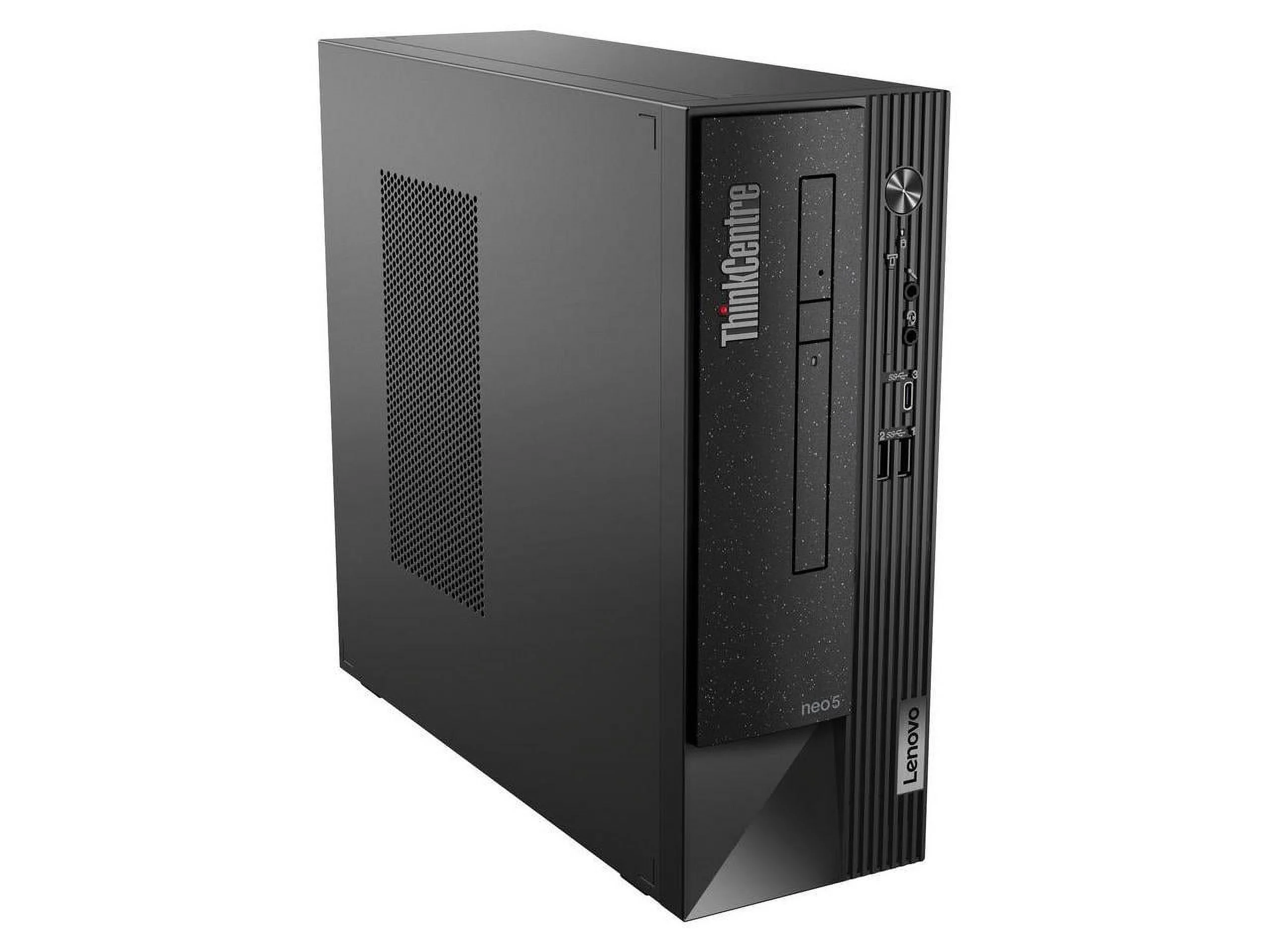Lenovo ThinkCentre neo 50s Gen 4 12JF0002US Desktop Computer - Intel Core i5 13th Gen i5-13400 Deca-core (10 Core) 2.50 GHz - 16 GB RAM DDR4 SDRAM - 256 GB M.2 PCI Express NVMe 4.0 x4 SSD - Small F...