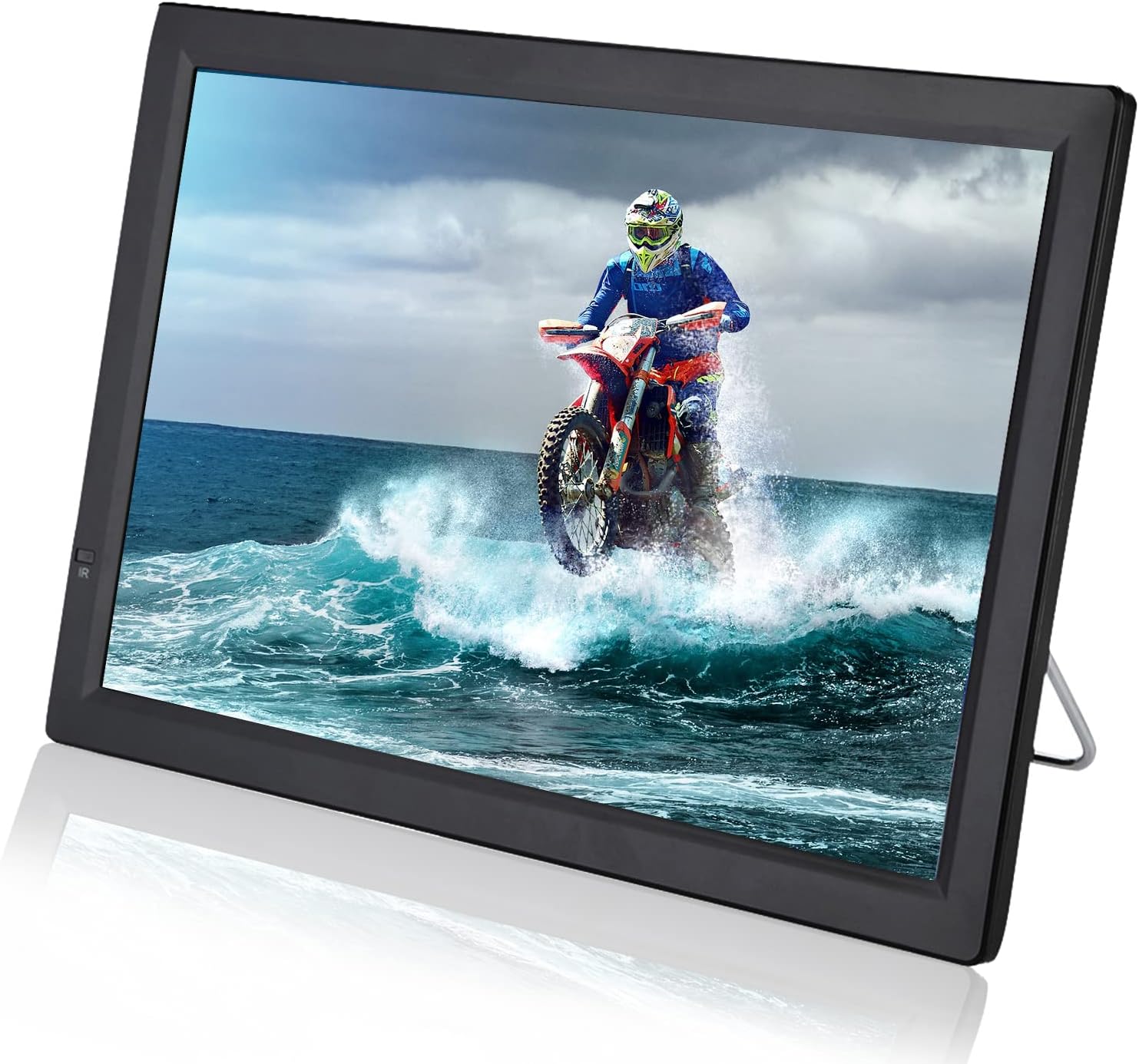 Yoidesu 14”Portable TV with ATSC Tuner,Battery Operated TV with HDMI, SD/MMC, USB, VGA, AV in/Out and Remote Control,Small Car TV for Kids,Kitchen,Traveling,Camping