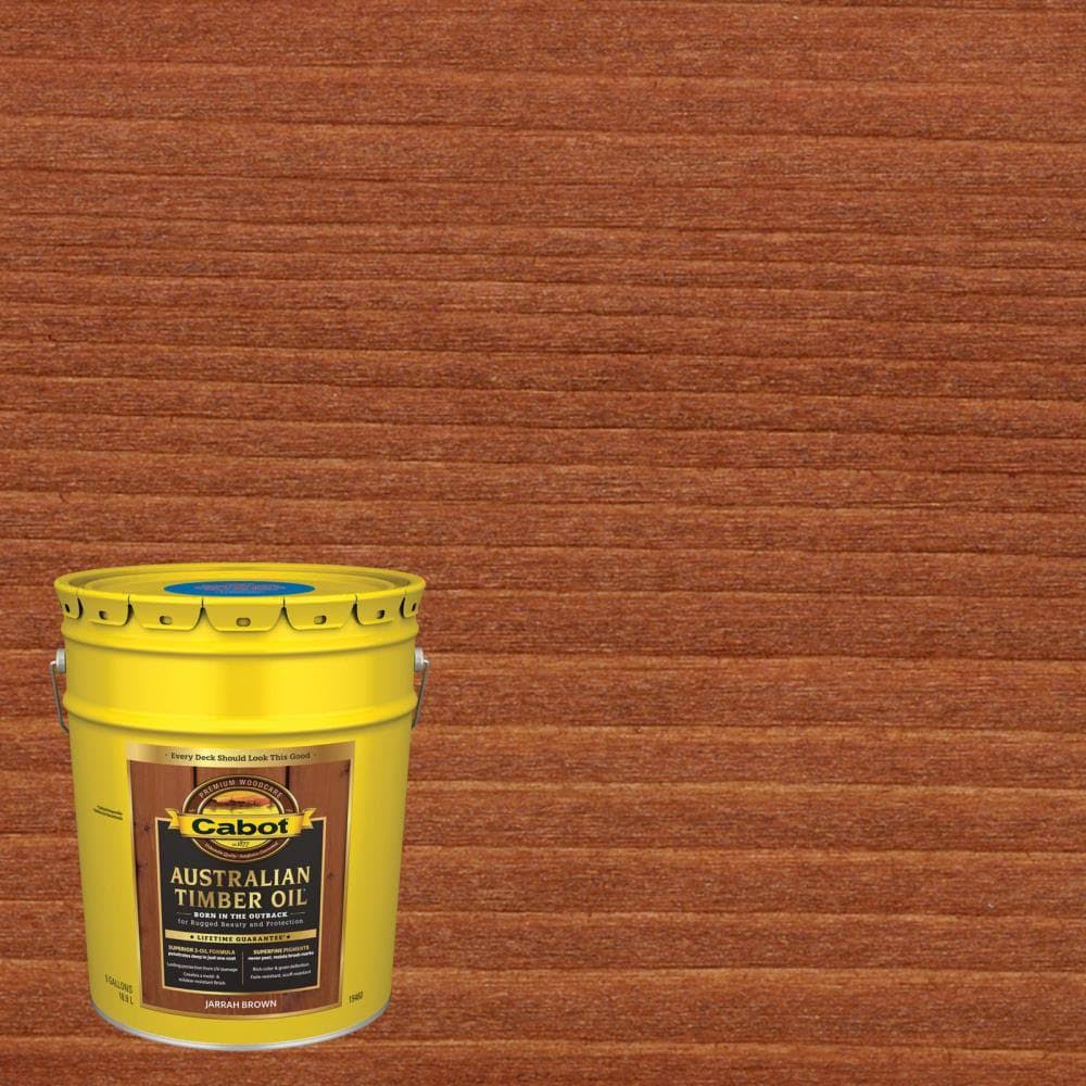 Cabot 19460 Australian Timber Oil Wood Finish, 5 Gallon