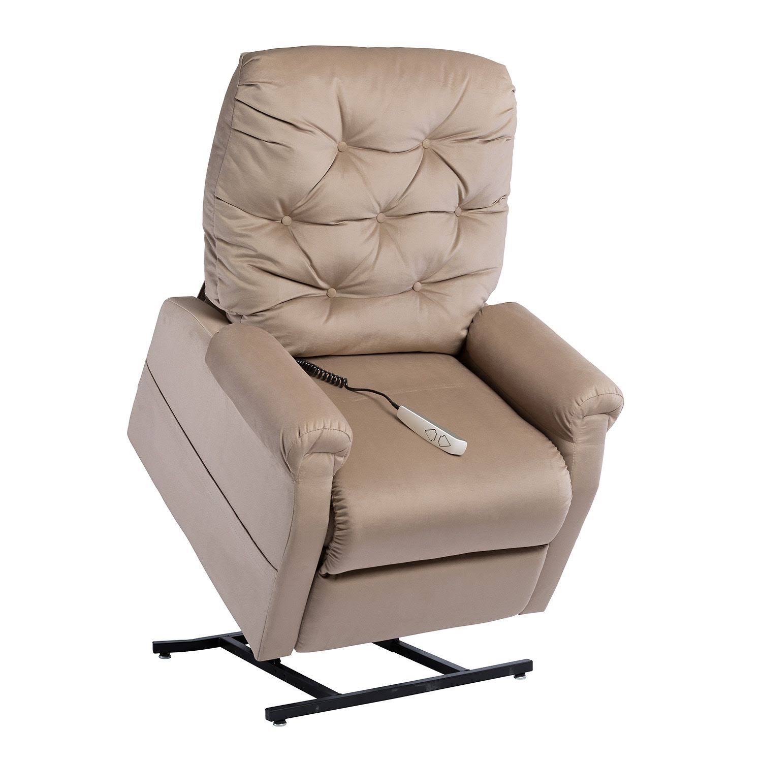 Mega Motion Classica 3-Position Power Recline and Lift Chair, Camel