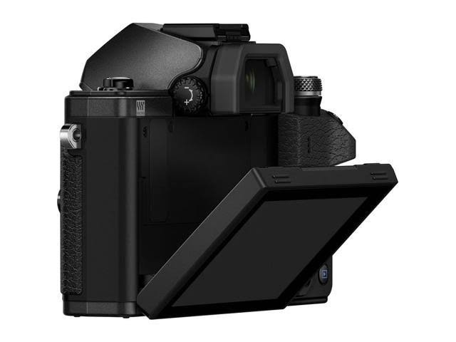 Olympus OM-D E-M10 Mark II Digital Camera with 14-42mm EZ u0026 Ed 40-150mm Lenses (Black)