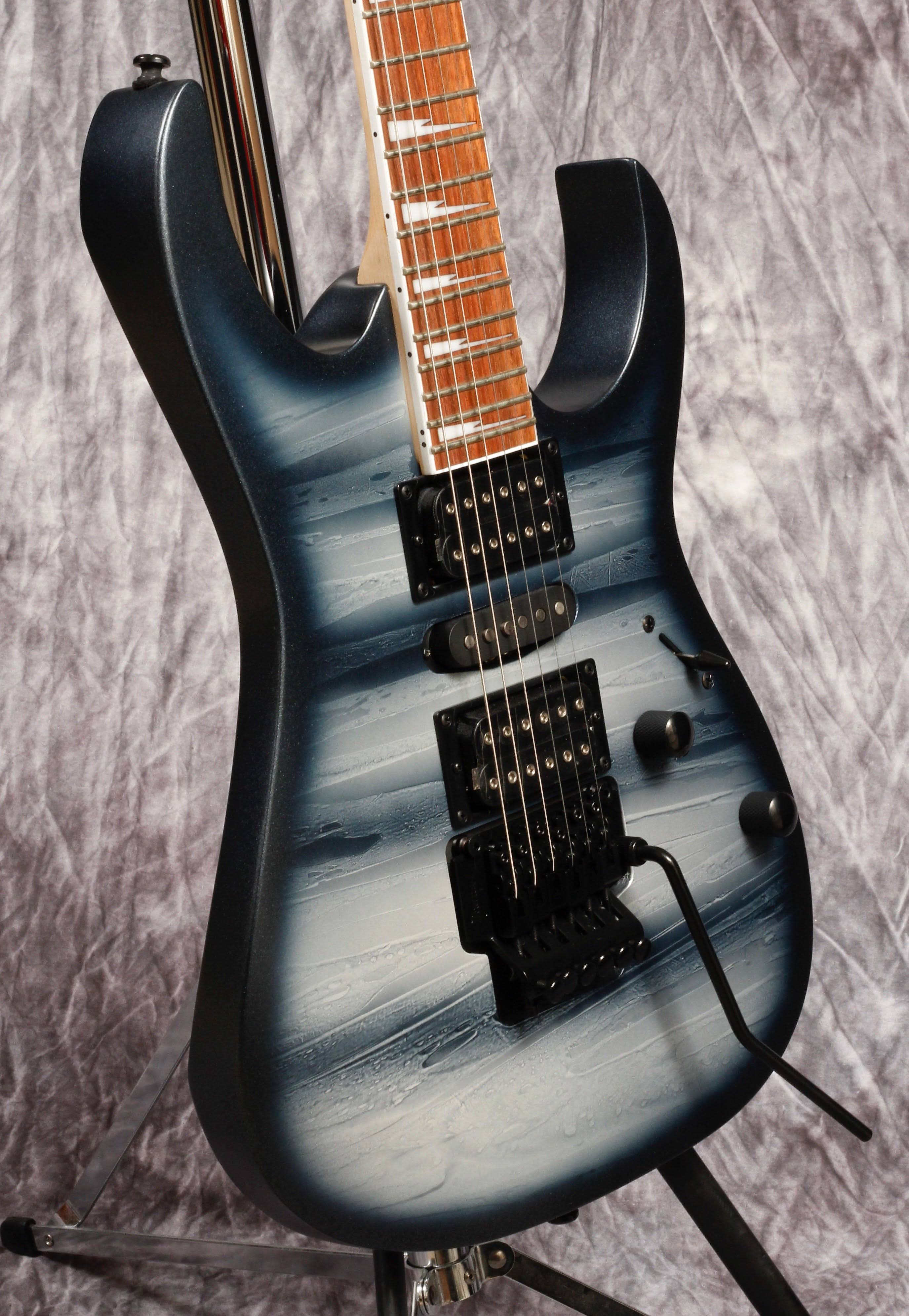 Ibanez RG470DX RG Electric Guitar - Black Planet Matte
