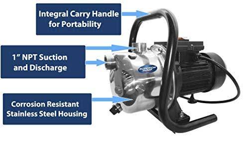 Superior Pump 96110 1 HP Portable Sprinkler Pump