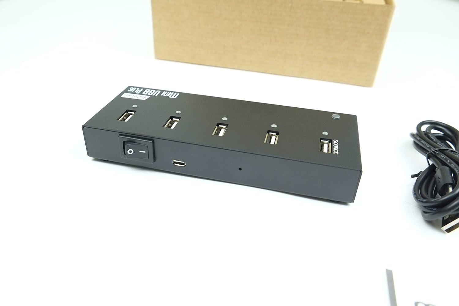EZ DUPE 1 to 4 USB Duplicator - Standalone Flash Memory Drive Compact Copier (Mini USB Plus)
