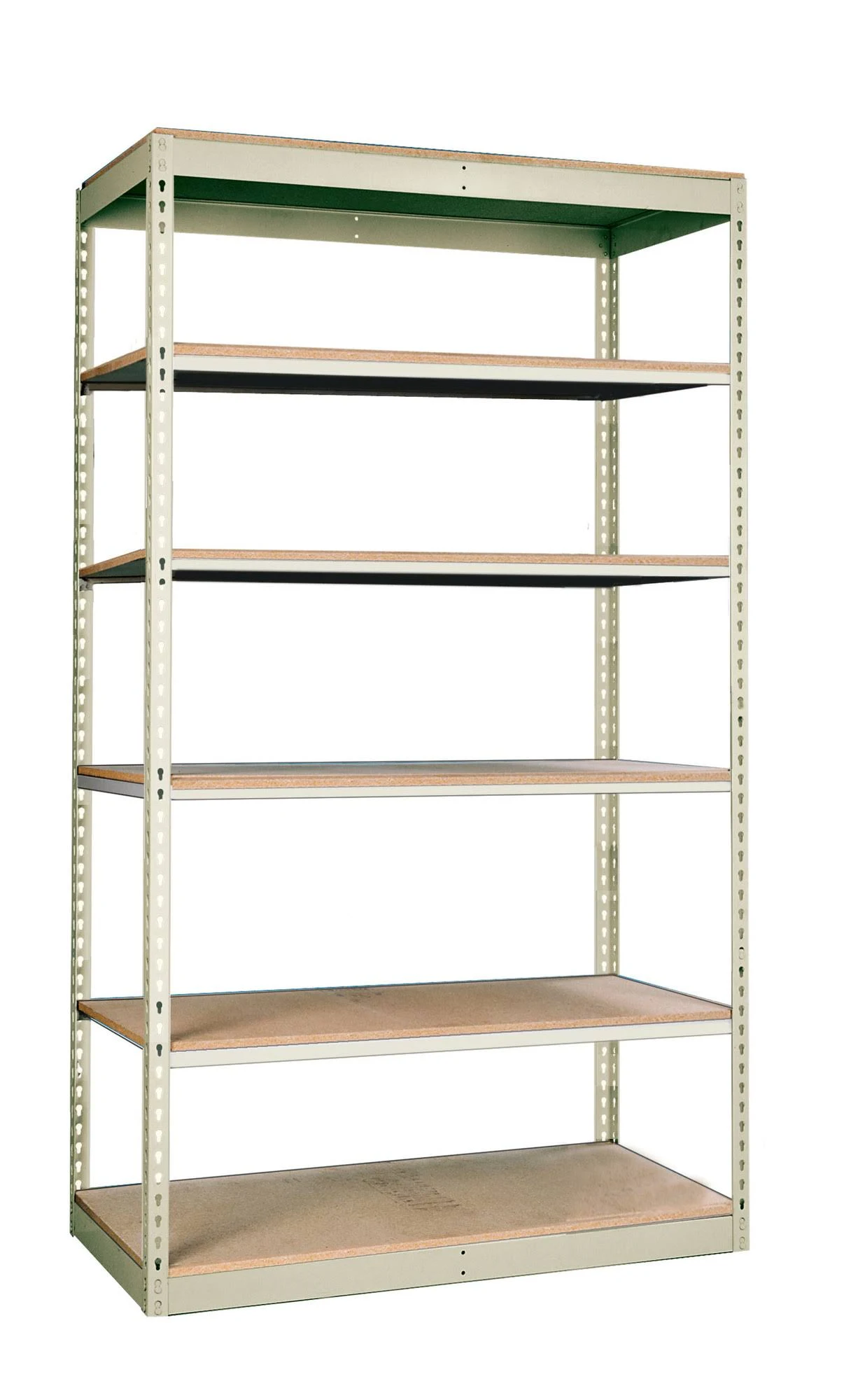 Hallowell Rivetwell Single Rivet Boltless 84x22 H 6 Shelf Shelving Unit Starter Size: 36x22 W x 36x22 D