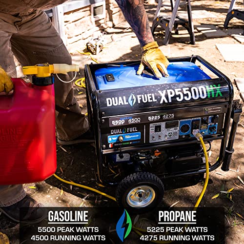 DuroMax Dual Fuel Portable Generator