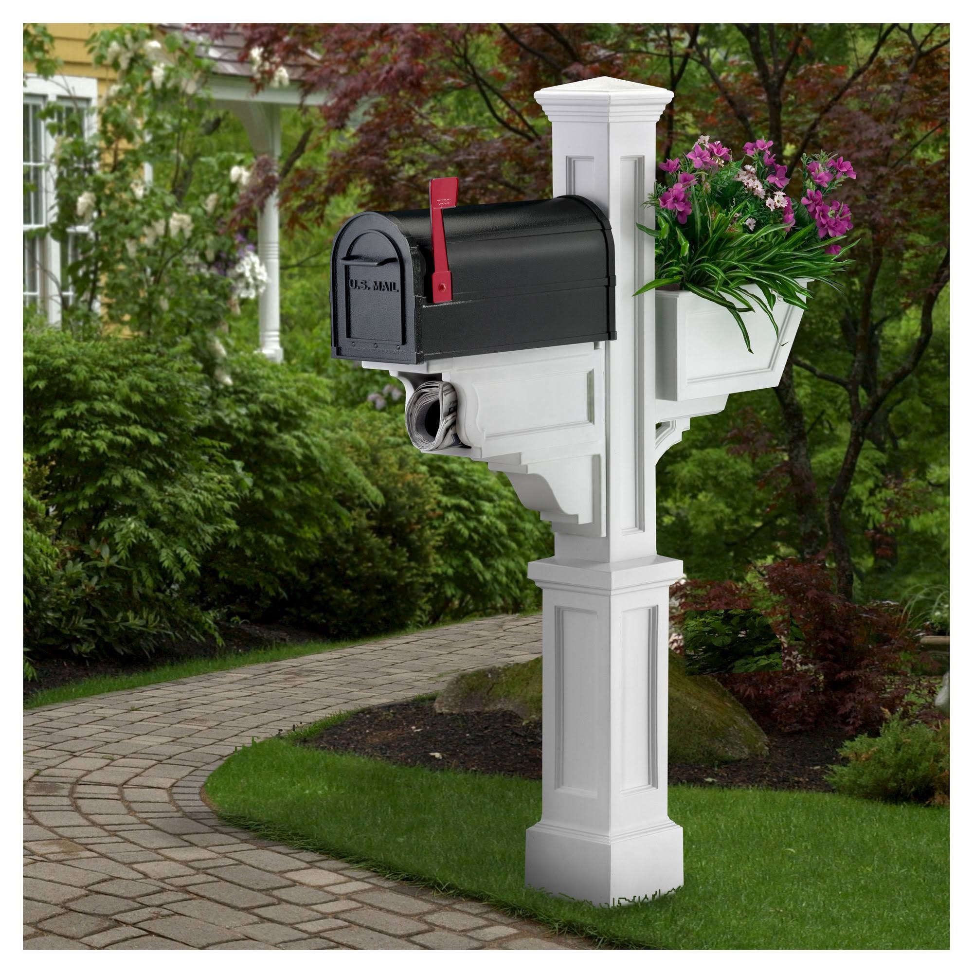 Mayne - Signature Plus Mail Post - White
