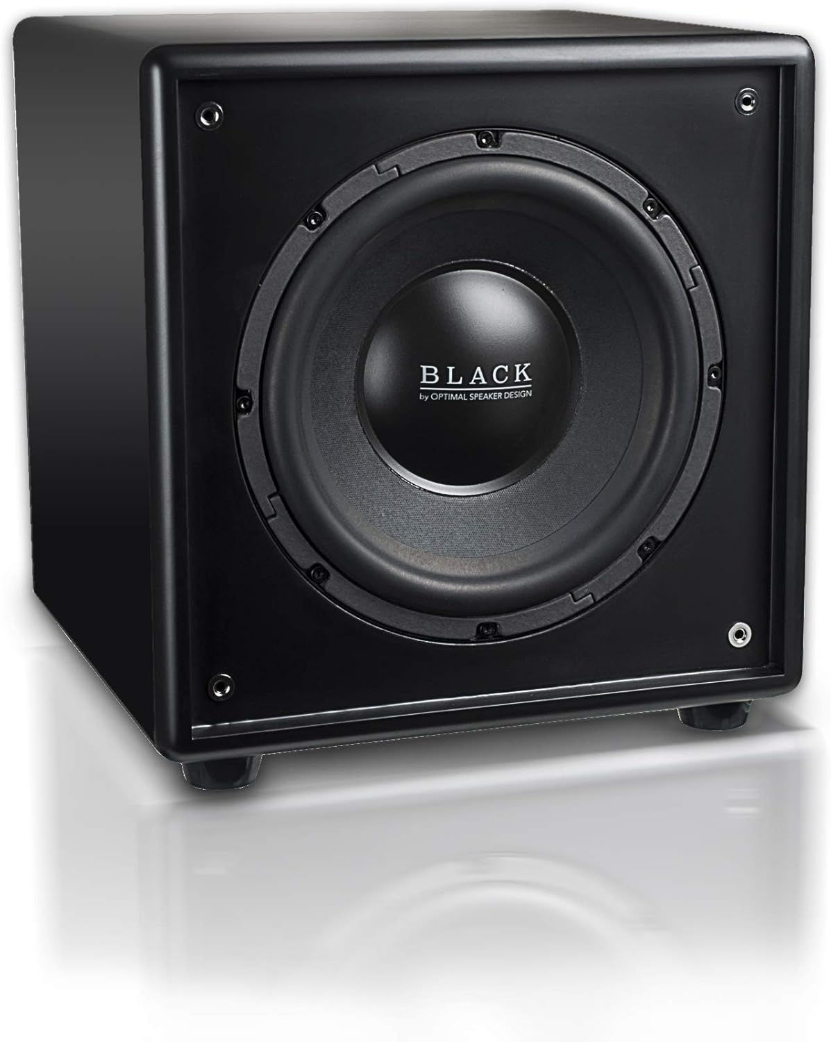 OSD Audio 400W Ported Cylinder Cabinetry Home Theater Subwoofer, Nero Tubebass-10
