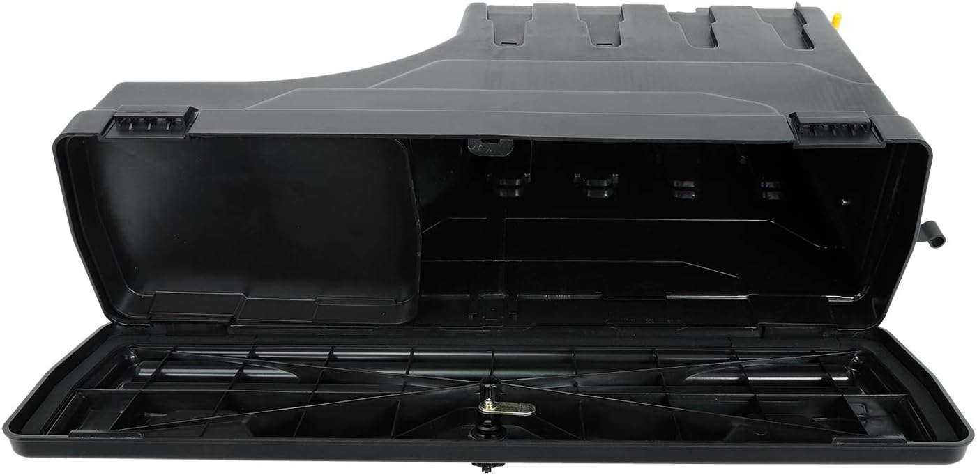 LucaSng Truck Bed Storage Box Tool Box Compatible with Chevy Colorado GMC Canyon 2015-2020 Rear Left Driver Side Lockable Storage Box Replaces SC103D