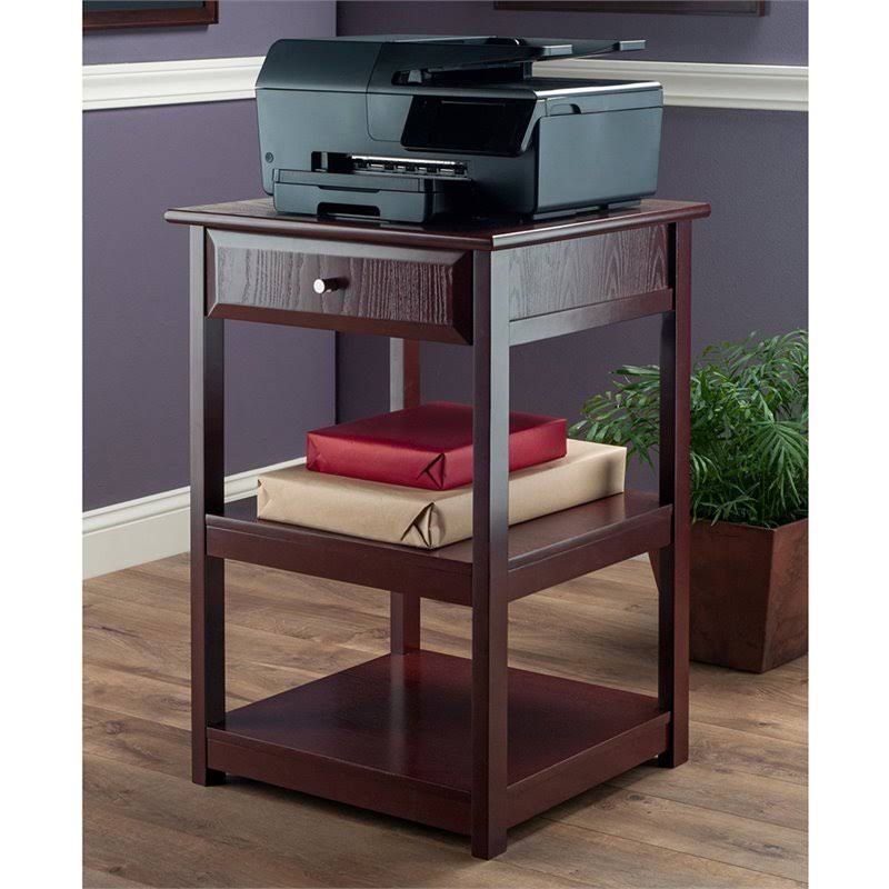 Winsome Delta Printer Table Walnut