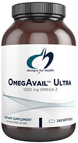 Designs for Health OmegAvail Ultra TG Fish Oil 1200mg