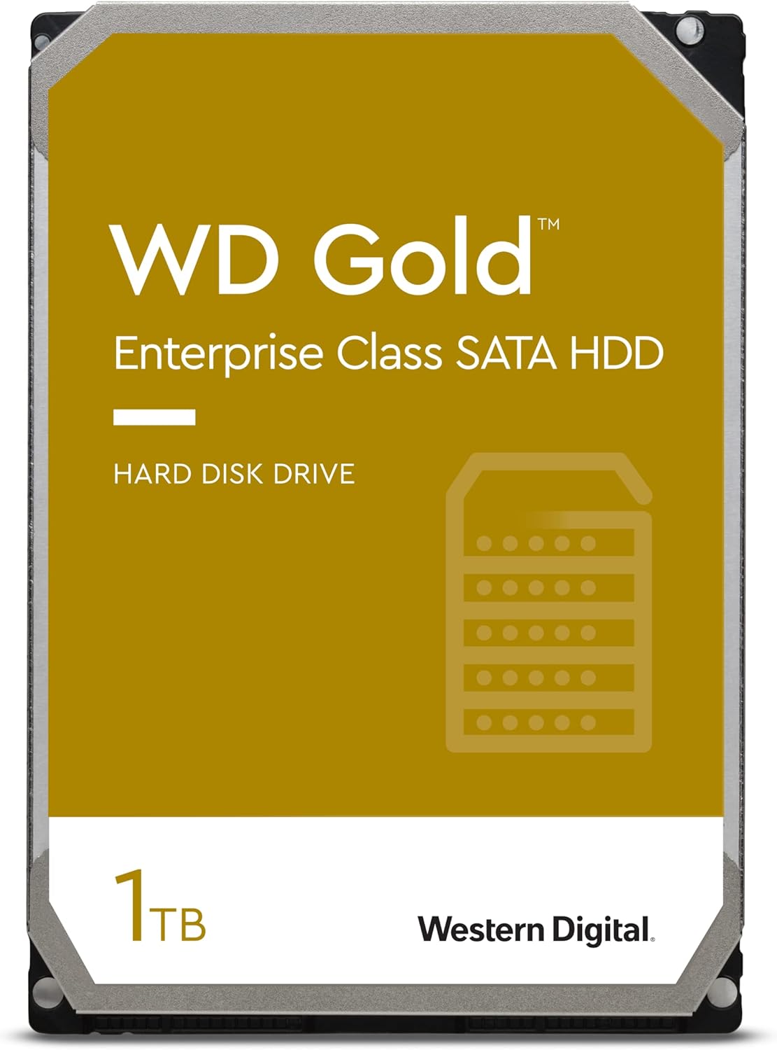 Western Digital 8TB WD Gold Enterprise Class Internal Hard Drive - 7200 RPM Class, SATA 6 Gb/s, 256 MB Cache, 3.5 - WD8004FRYZ