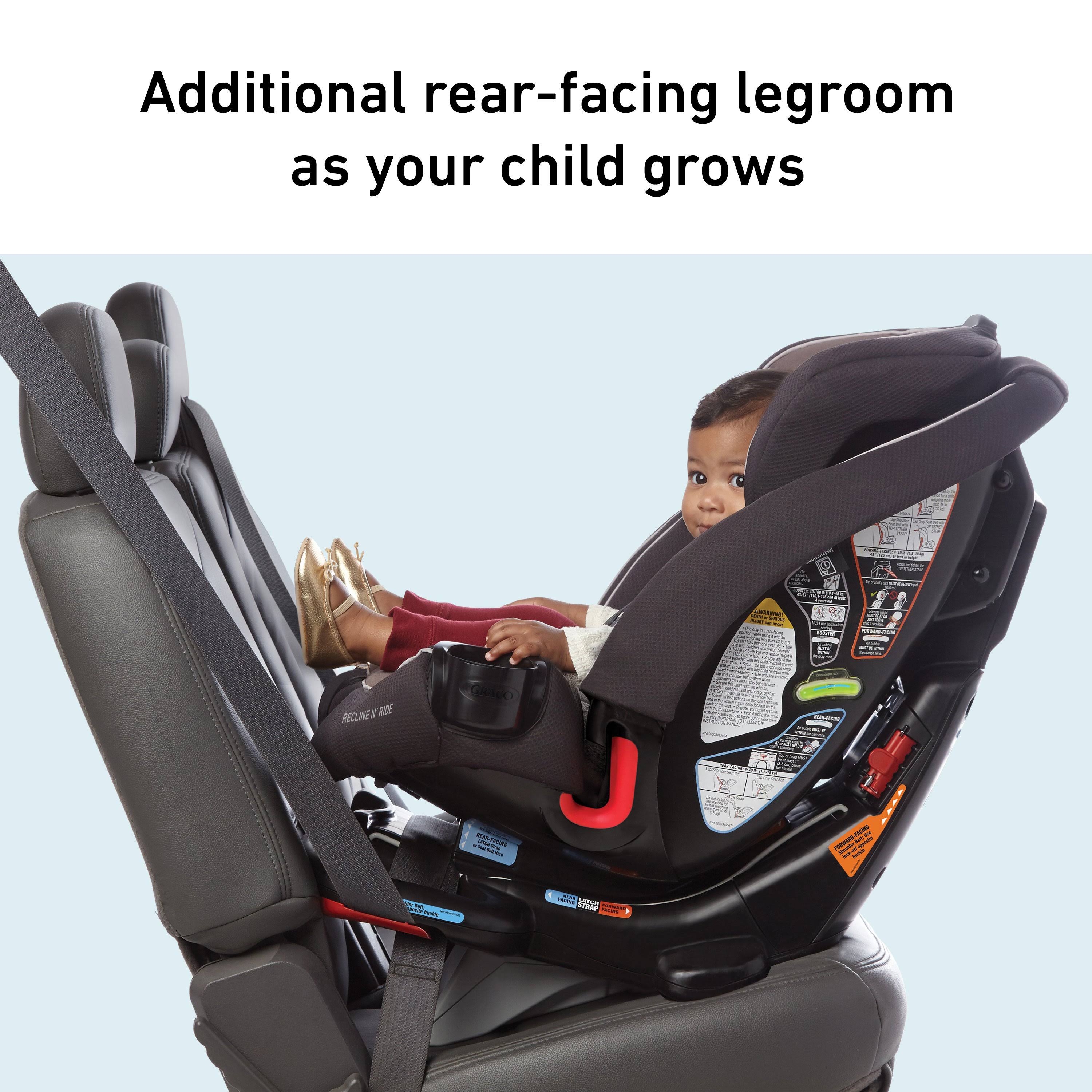 Graco Recline N& Ride 3-in-1 Car Seat Featuring on The Go Recline Clifton