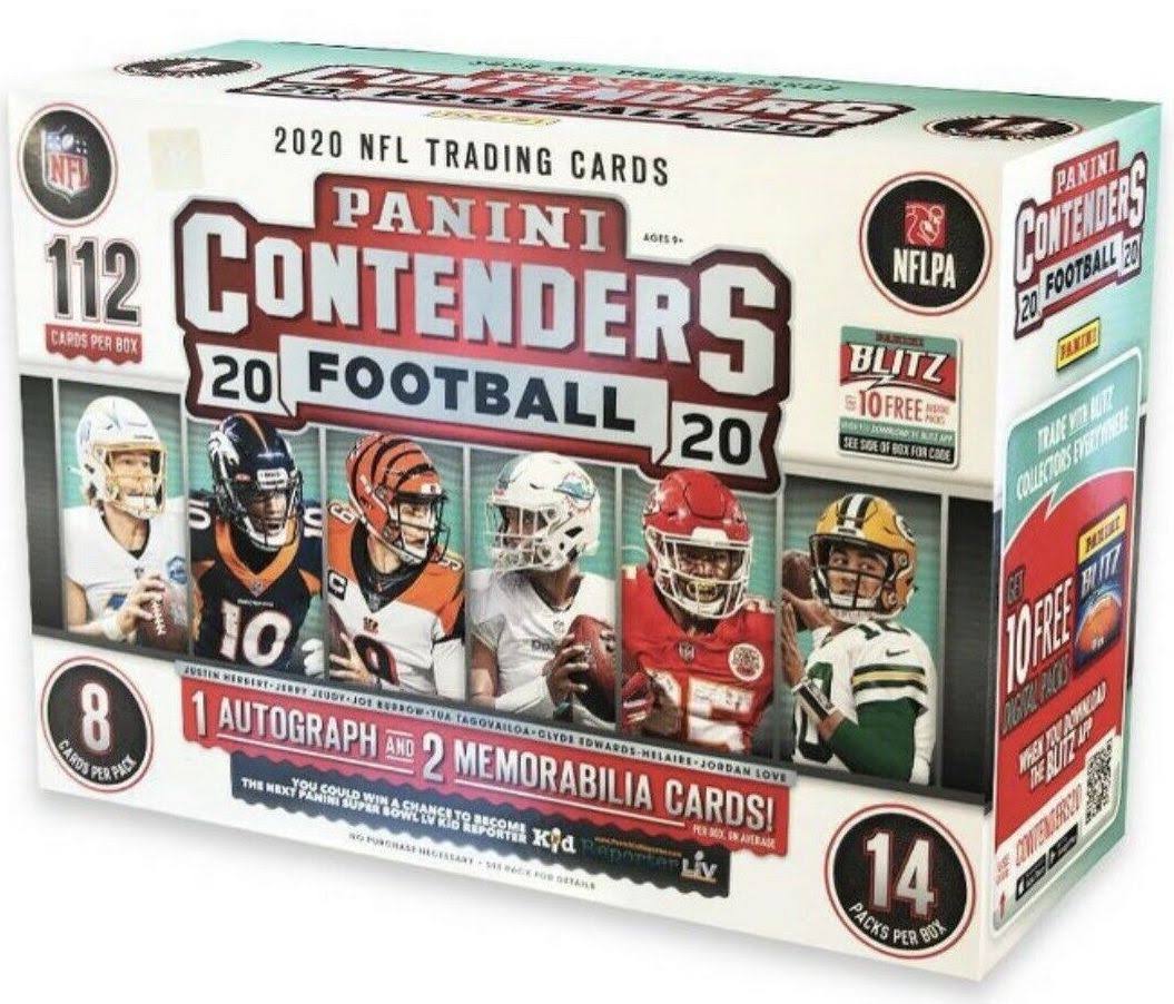 2020 Panini Contenders Football Mega Box