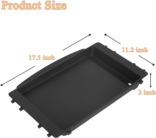 28 Inch Griddle Replacement Top for Blackstone 28" Flat Top Grill 1517 1883 1853,Gas Griddle Grill Replacement Parts Top with Rear Grease System for Most Blackstone 28" Flat Top Grill Griddle