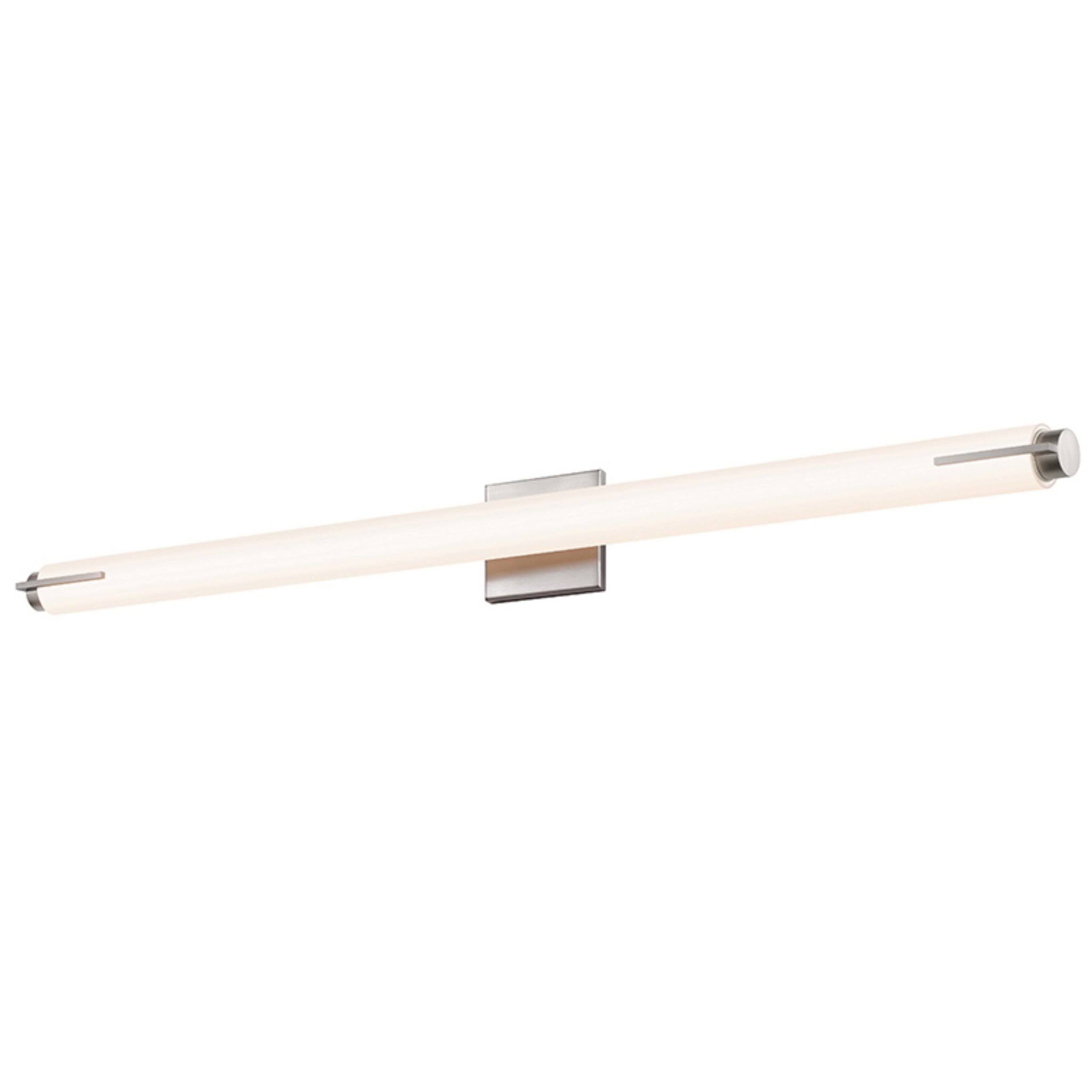 Sonneman 2433.13-ST - Tubo Slim LED 40x22 LED Bath Bar, Satin Nickel