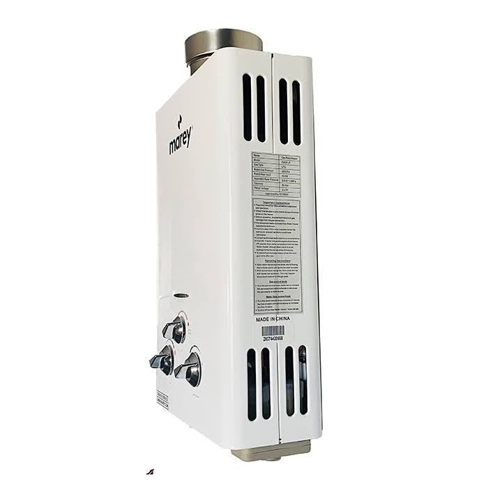Marey GA5FNG 1.32 GPM 34,120 BTU&s NG GAS Flow Activated GAS Tankless Water Heater