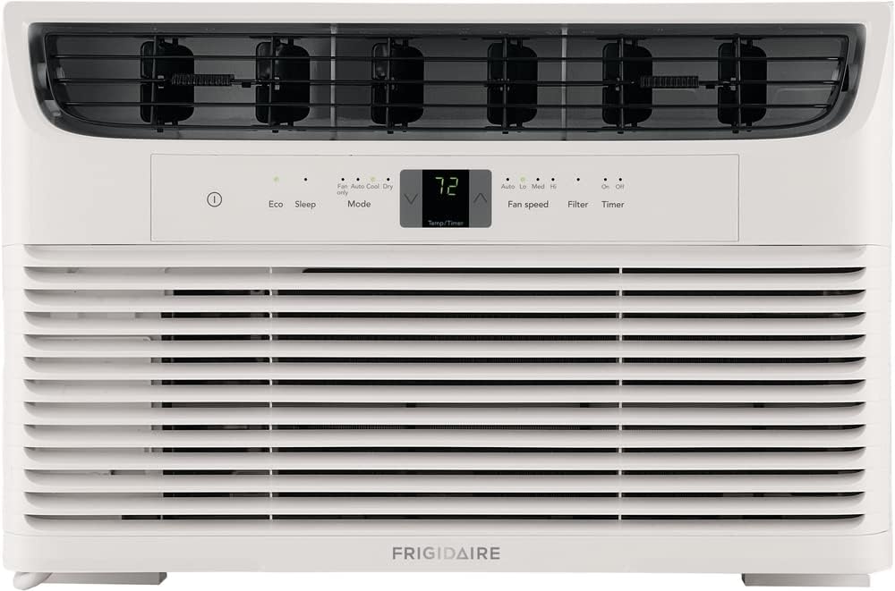 Frigidaire Window-Mounted Slider Casement Air Conditioner, 8,000 BTU, in White