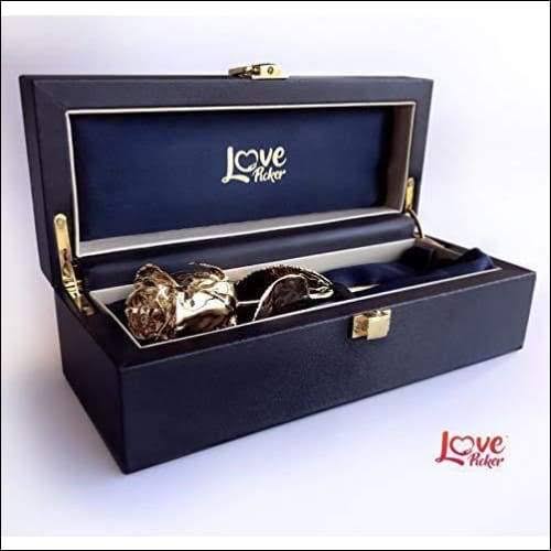 Love Picker 24 Karat Gold Dipped Natural Rose 7x22