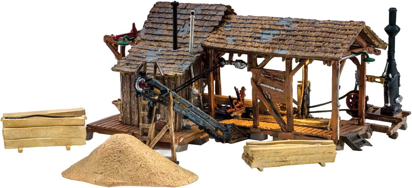 Woodland Scenics HO Built-Up Buzz&s Sawmill
