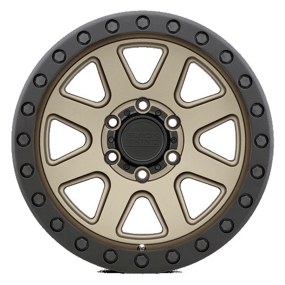 Black Rhino Aluminum Rim BAKER 18X9in Matte Bronze with Black Ring Finish, 1890BKR126114Z76