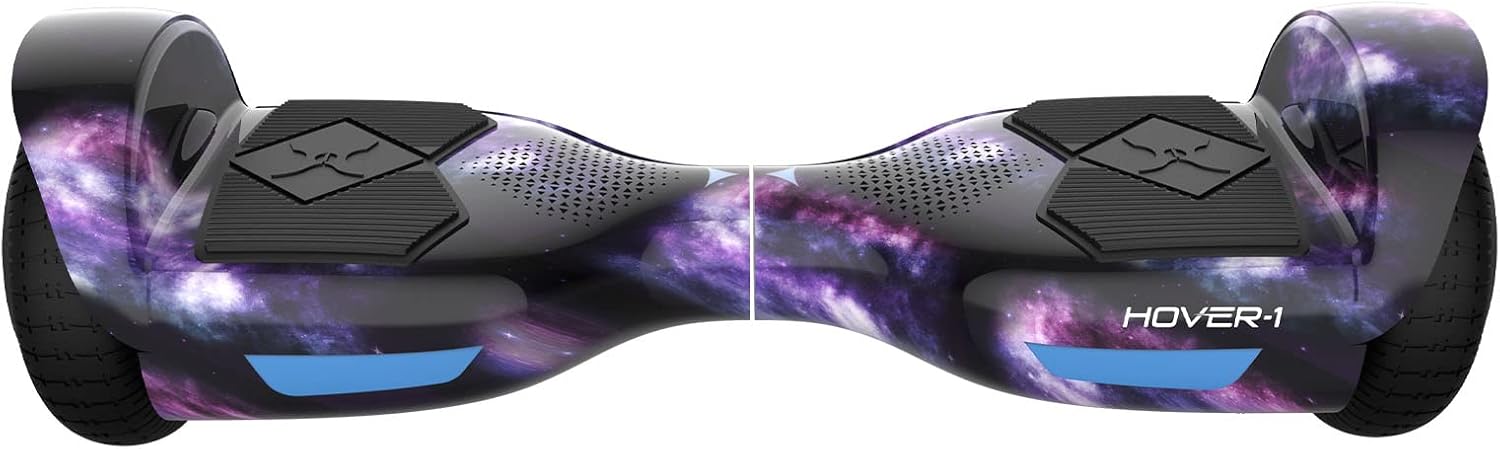 Hover-1 Helix Electric Hoverboard | 7MPH Top Speed, 4 Mile Range, 6HR Full-Charge, Built-in Bluetooth Speaker, Rider Modes: Beginner to Expert