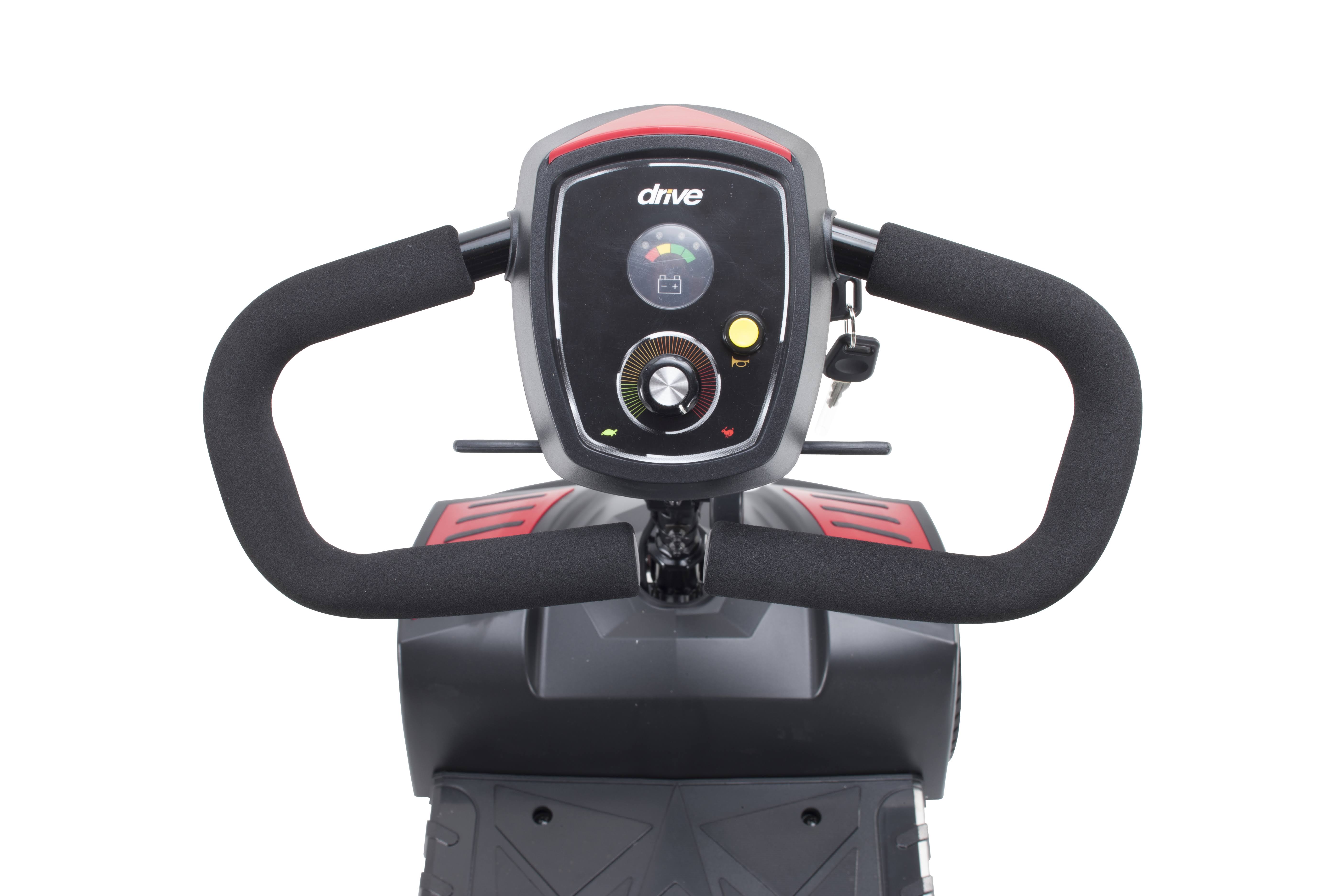 Drive Medical Scout Compact Travel Power Scooter, 4 Wheel