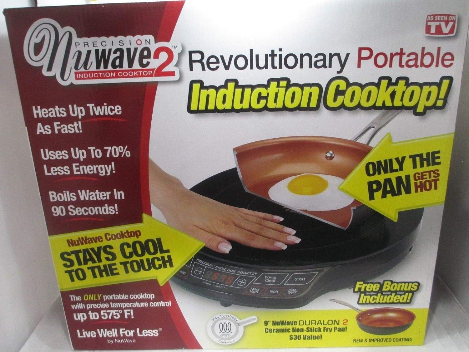 NuWave 2 Precision Induction Cooktop with 9" Pan