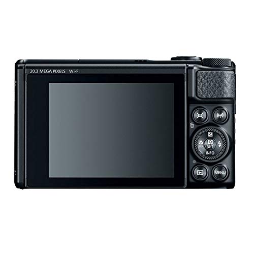 Canon PowerShot SX740 HS Digital Camera + 32GB Memory Card + Point & Shoot Case + USB Card Reader + Lens Cleaning Pen + LCD Screen Protectors + Photo4Less Cleaning Cloth – Accessory Bundle (Black)