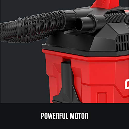 CRAFTSMAN V20* Cordless Shop Vac, 2 Gallon, Wet/Dry, Tool Only (CMCV002B)