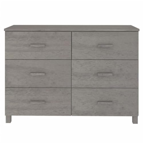 Buffets & Sideboards Sideboard Light Gray 44.5"x15.7"x31.5" Solid Wood Pine,Multipurpose Wooden Sideboard with Ample Storage and Display Space Cabinets & Storage