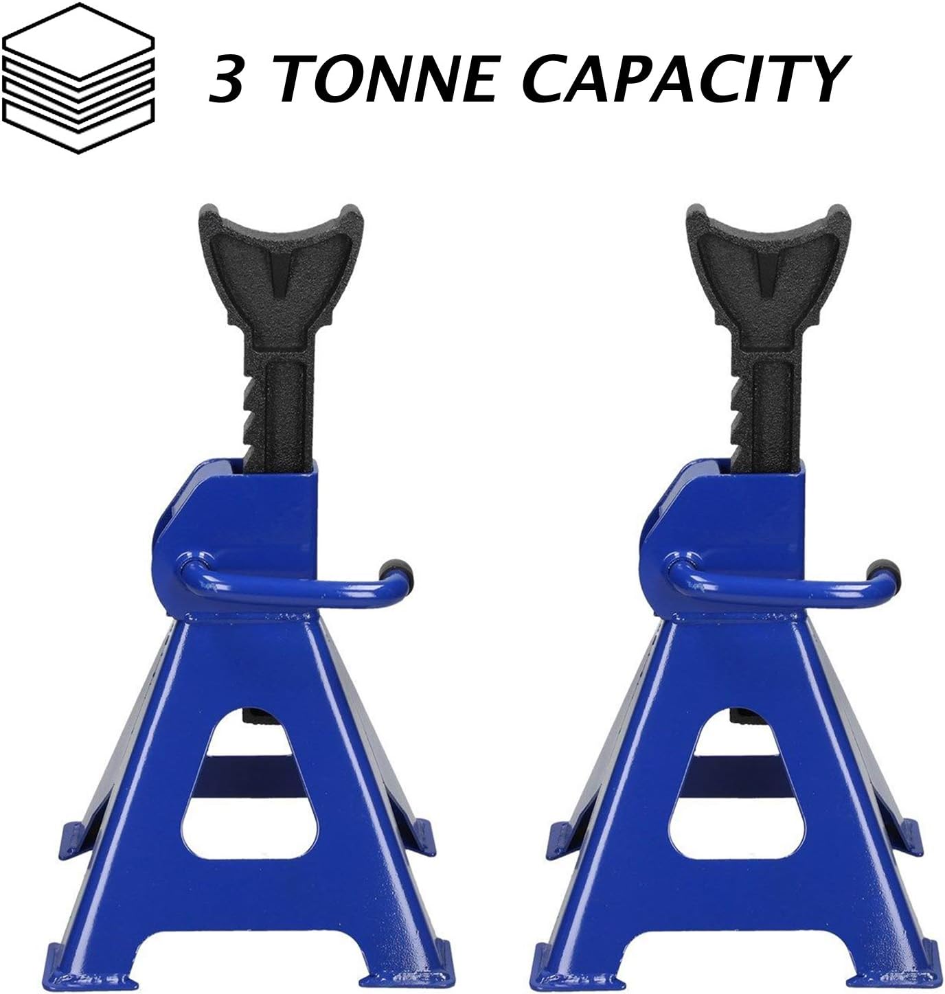 Jack Stands Set of 4PCS Heavy Duty Jack Stand 6 Ton/Pair Capacity Metal Steel Jack Stands Adjustable Height 11 1/2-16 1/2 Inch Self-Locking Car Lift Auto Repair Tools