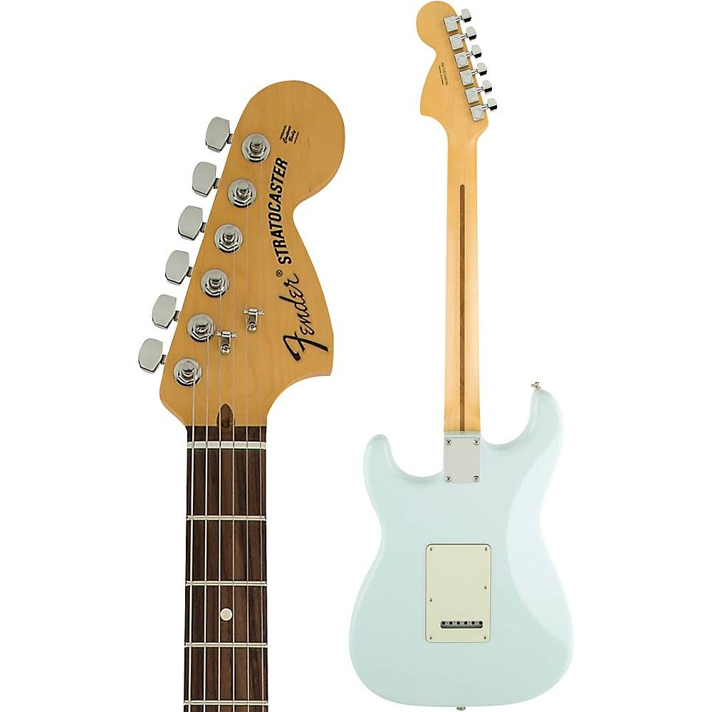 Fender 0115600372 2018 American Special Stratocaster Electric Guitar Rosewood Fretboard with Gigbag, Sonic Blue