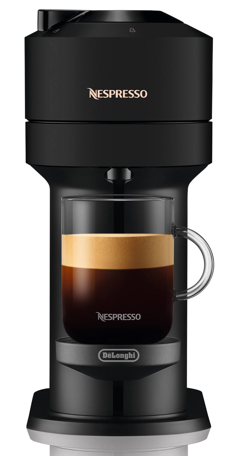 Nespresso Vertuo Next Matte Black Coffee u0026 Espresso Machine - Megean
