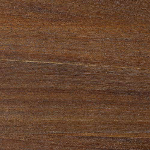 OSP Home Furnishings Baton Rouge Rustic L-Shape Office Desk with Power Port Drawer, Champagne Oak Finish