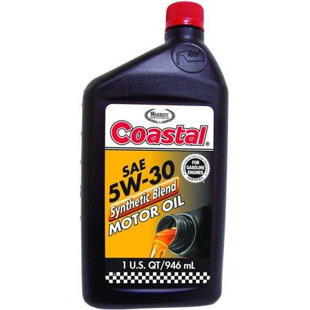 Coastal 01701 Oil Mtr Coastal Syn Blend 5W30 (Case of 12)