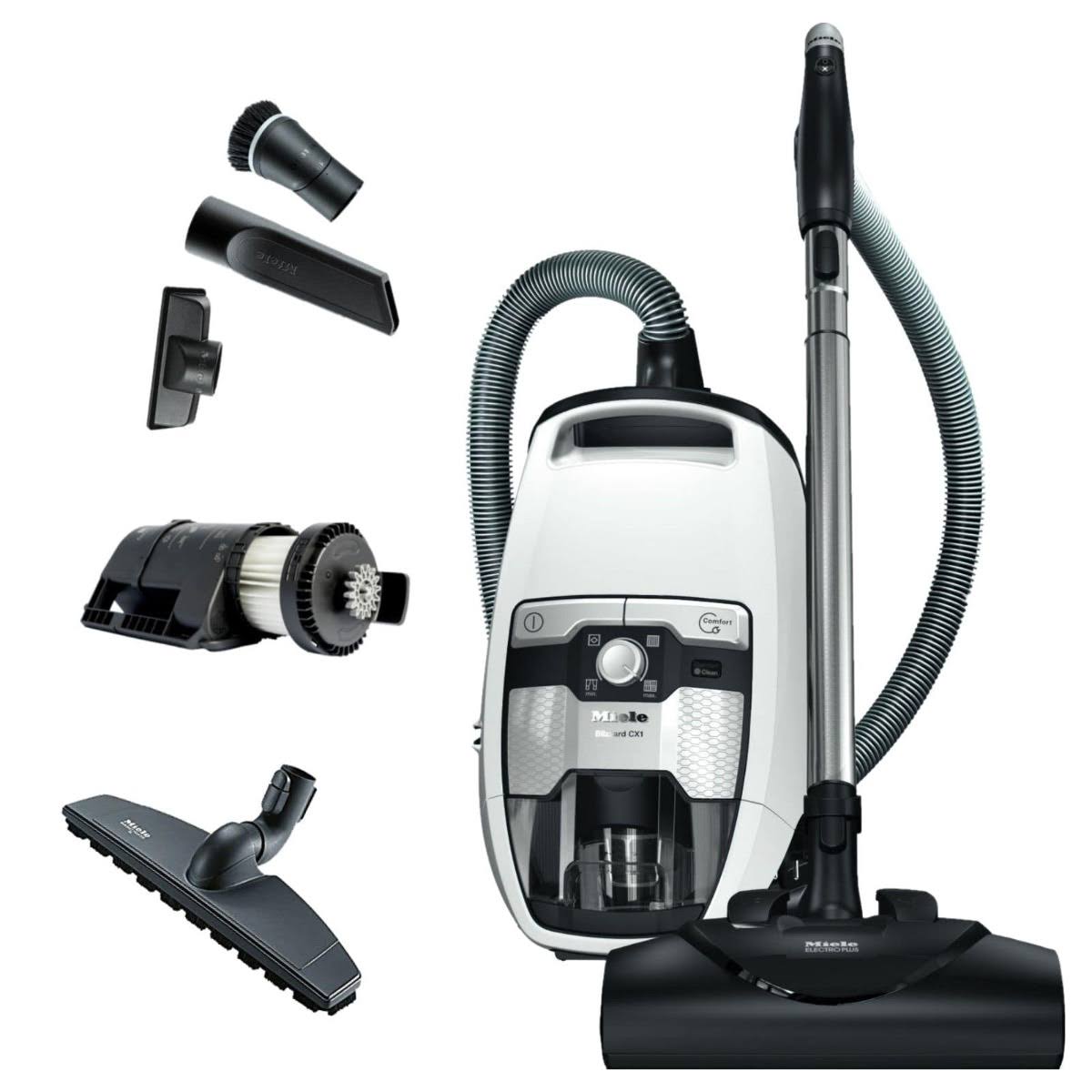 Miele Blizzard CX1 Cat u0026 Dog Bagless Canister Vacuum