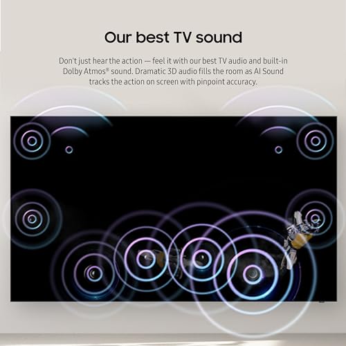 SAMSUNG 85-Inch Class QLED 8K QN900D Series Neo Quantum HDR Smart TV w/Dolby Atmos, Object Tracking Sound Pro, Infinity Edge, AI Motion Enhancer Pro