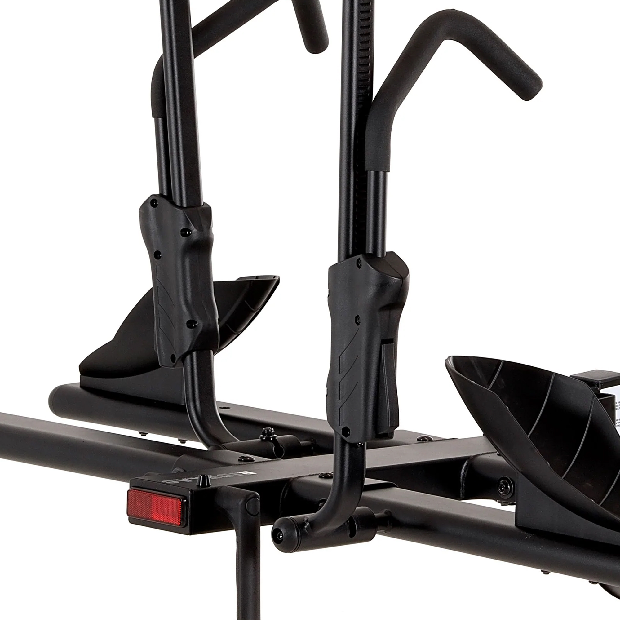 KAC C2 Premium 2" Hitch Mounted 2-Bike Bike Rack w/Locking Mechanism, Black