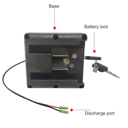 E-Bike Battery 24V 10AH 13AH Seat Post Battery 36V 8AH 10AH Lithium Battery Pack 48V 7.8AH Replacement Battery for 0-400W Motor with Charger