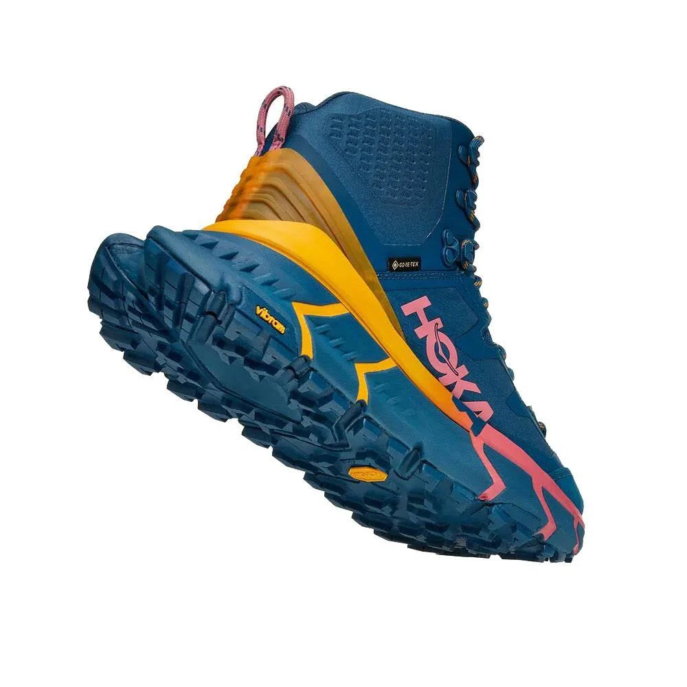 Hoka One One Tennine Hike Gore-Tex &Moroccan Blue / Saffron& 8.5