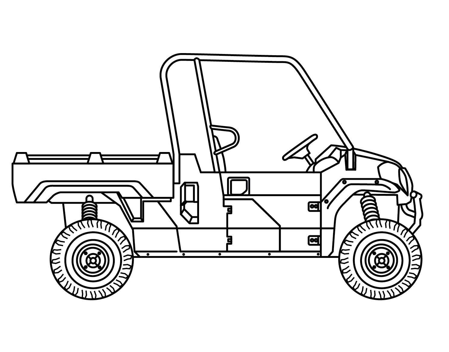 Classic Accessories QuadGear UTV Cab Enclosure, Black