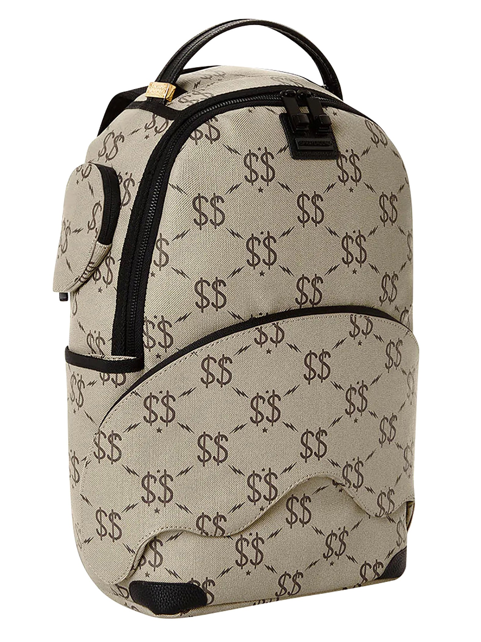 Sprayground Getaway Shark Beige/Black Backpack 910B4636NSZ