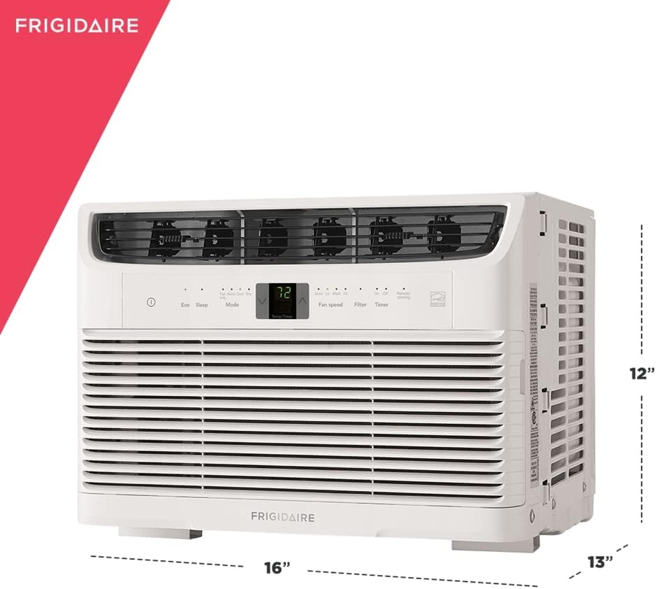 Frigidaire Window-Mounted Room Air Conditioner, 5,000 BTU, in White