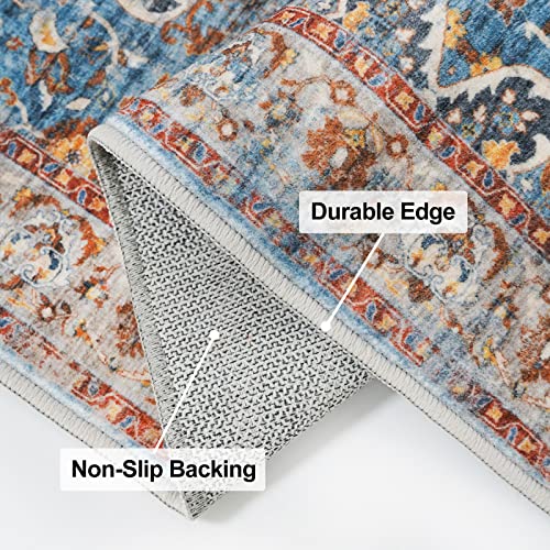 Washable 9x12 Area Rug: Rugs for Living Room Ultra Soft Carpet for Bedroom Waterproof Rug Non Slip Rugs for Hardwood Floors (Gray, 9x12)