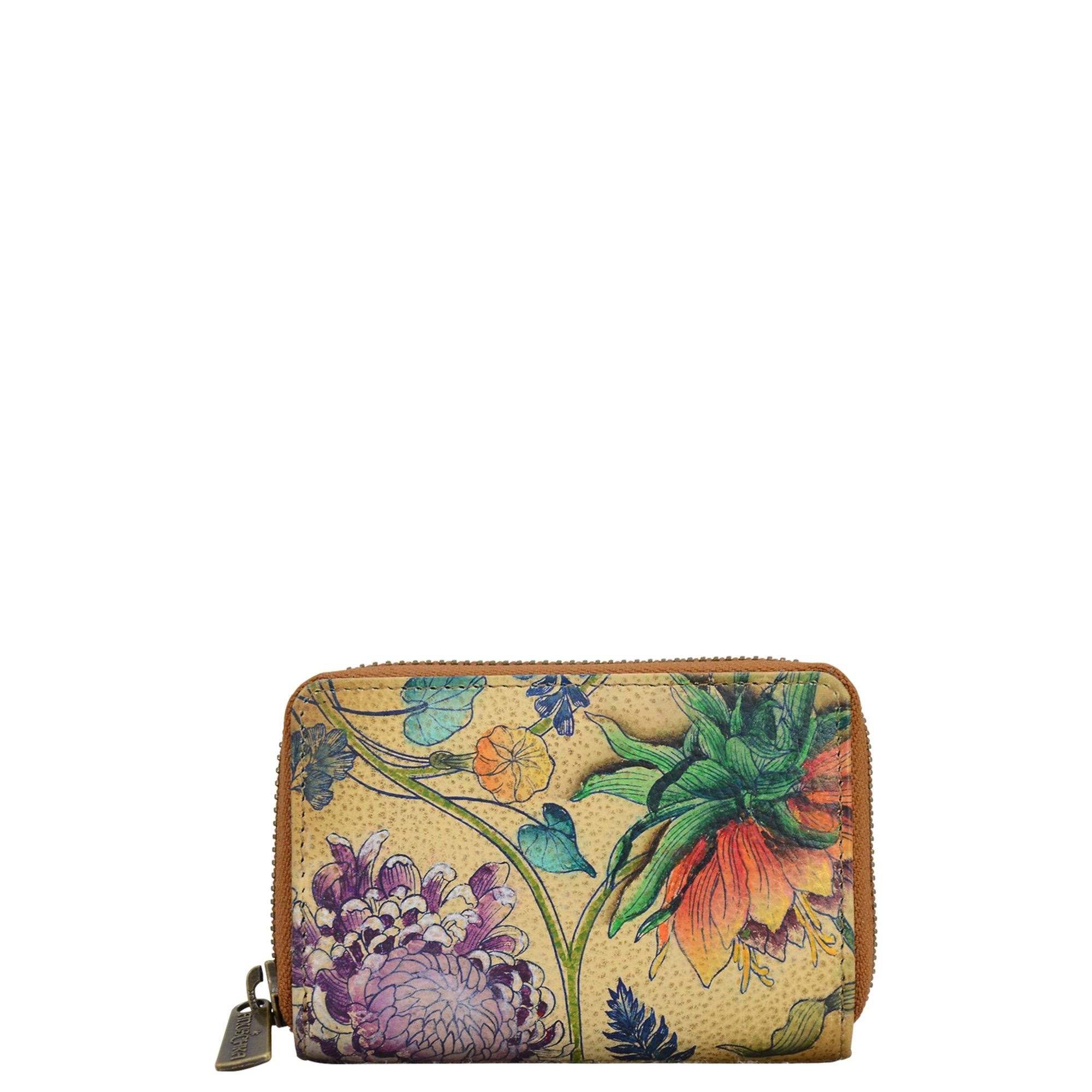 Anuschka Caribbean Garden Credit Card Holder