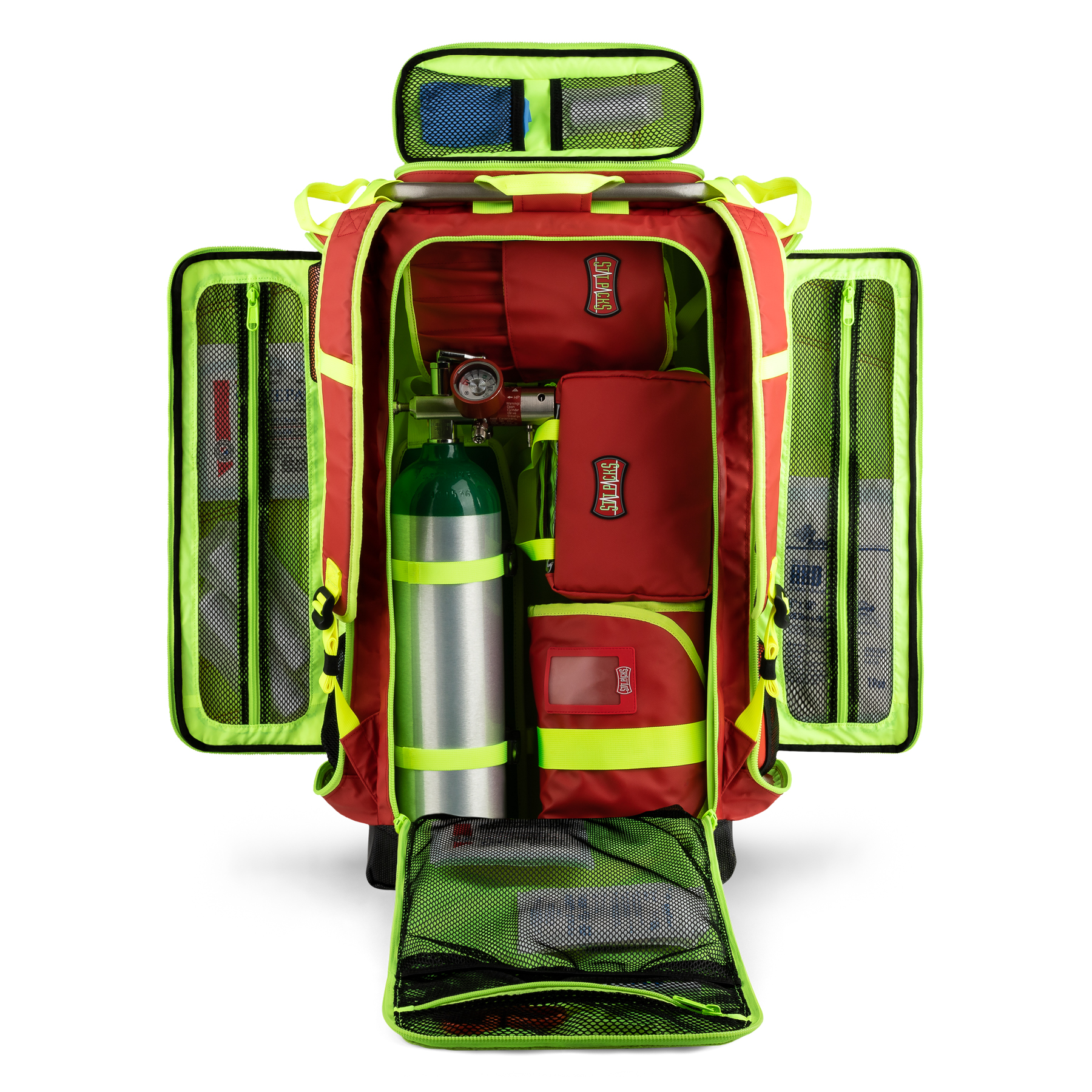 StatPacks G3 Responder EMS Backpack Color: Red